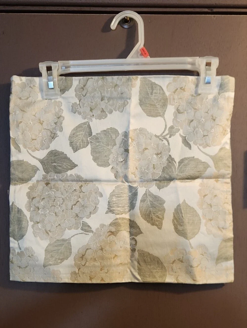 Floral Jacquard Pillow Cover Sham Cotton Made In Germany